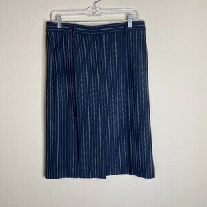 NEW city dkny pinstripe pencil skirt